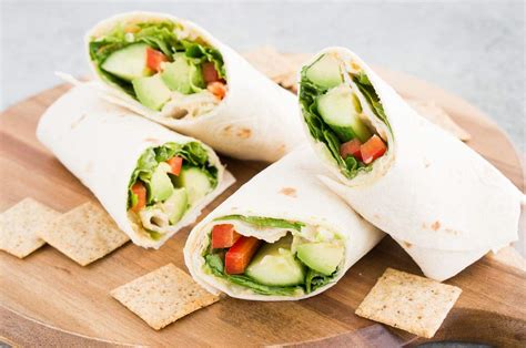 Vegan Wrap Easy Work Lunch Delicious Meets Healthy