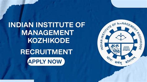 Iim Recruitment 2022 Check Posts Qualifications Eligibility And How