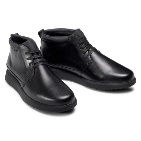 Botines Planos Geox U Errico C U Ayc C Negro Zapatos Es