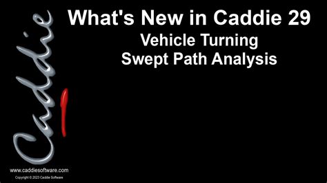 20 Vehicle Turning Swept Path Analysis YouTube