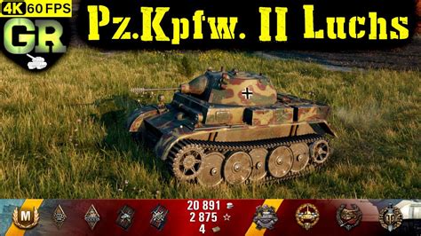 World Of Tanks Pz Kpfw Ii Luchs Replay 7 Kills 1 2k Dmg Patch 1 4 0