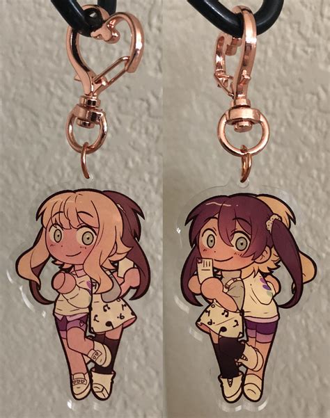 Double Sided Acrylic Charms Lauren Estes