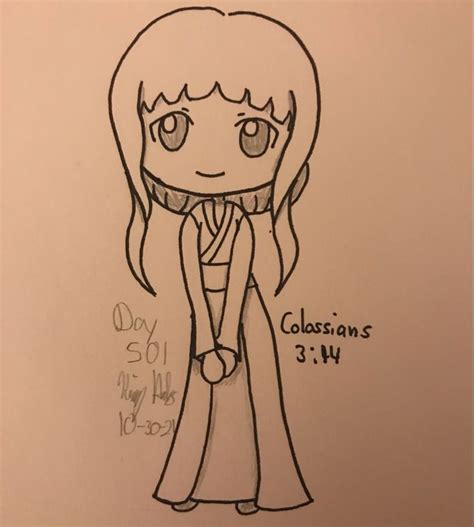 Draw A Chibi Day Chibi Sketches Female Sketch