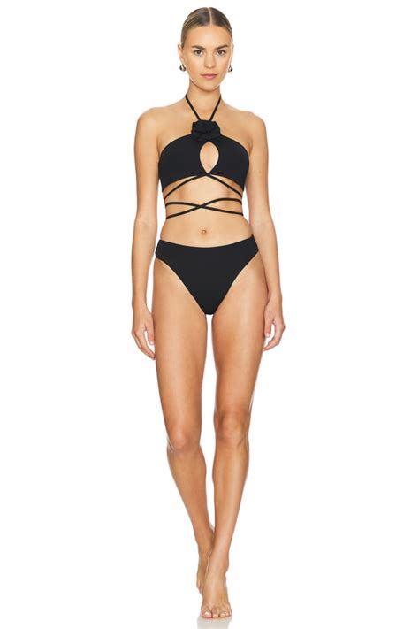Maygel Coronel Fonce Bikini In Black REVOLVE