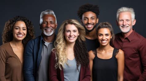 Premium Ai Image Portrait Of A Group Of Multiethnic Business People