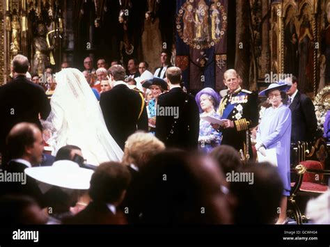 Royalty - Duke and Duchess of York Wedding - Westminster Abbey Stock ...