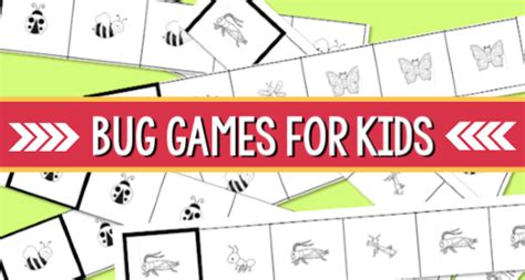 Bug Games For Kids Slugs Ladybugs And More Pre K Pages Bug