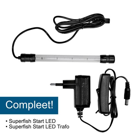 Superfish Start Led Verlichting Incl Voeding Aquarium Led