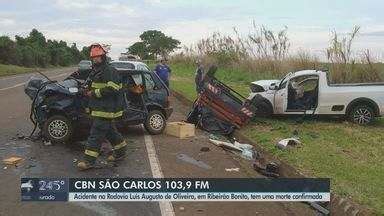 Jornal da EPTV 2ª Edição São Carlos Araraquara Uma pessoa morre em