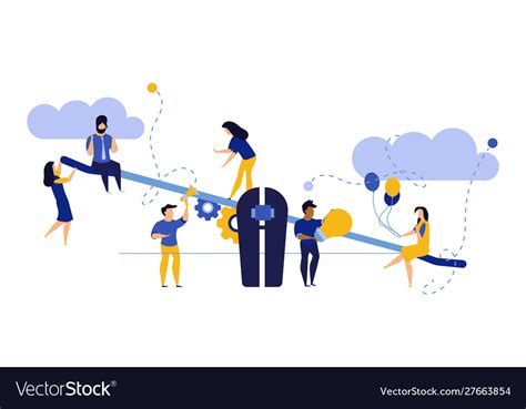 Comparison Employee Business People Advocate Vector Image