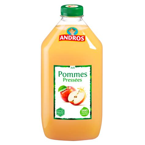 Andros Jus De Pommes L Pas Cher Auchan Fr