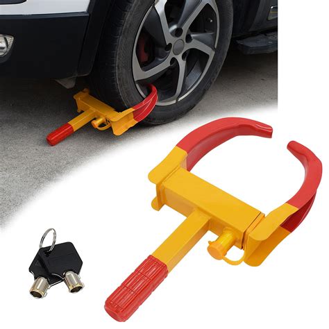 Buy Car Wheel Clamp Lock Boot Tire Claw Heavy Duty Trailer Caravan