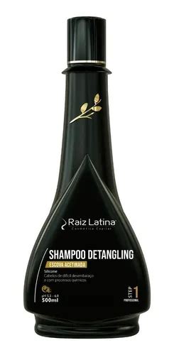 Shampoo Detangling Fase Acetinada Raiz Latina P S Qu Mica Parcelamento Sem Juros