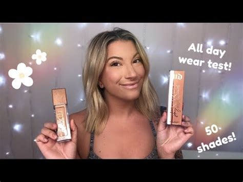 URBAN DECAY STAY NAKED FOUNDATION REVIEW WEAR TEST YouTube