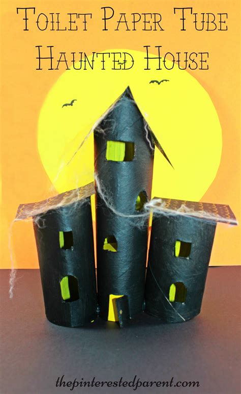 Cardboard Tube Haunted House – The Pinterested Parent