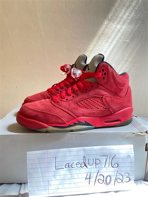 Jordan Brand Jordan 5 “Red Suede” GS | Grailed