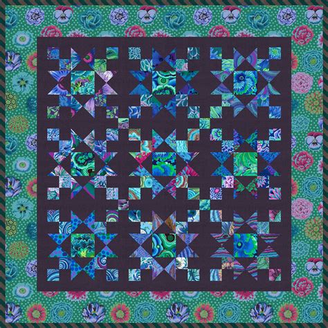 Missouri Star Kaffe Fassett Ohio Starlight Quilt Kit