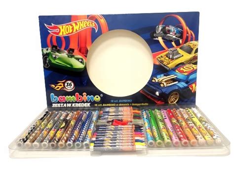 Kredki Bambino Szt Temper Wka Zestaw Hot Wheels Bambino Sklep Empik