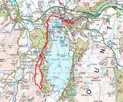 Rambling Nana: Keswick - Cat Bells Circular