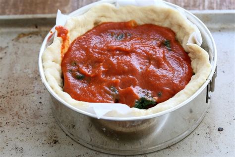 Vegan Deep Dish Pizza Recipe 20 Min Crust Vegan Richa