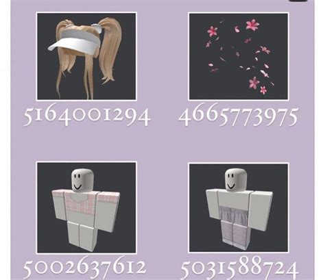 Aesthetic Bloxburg Outfit Codes Bloxburg Outfit Codes Pjs