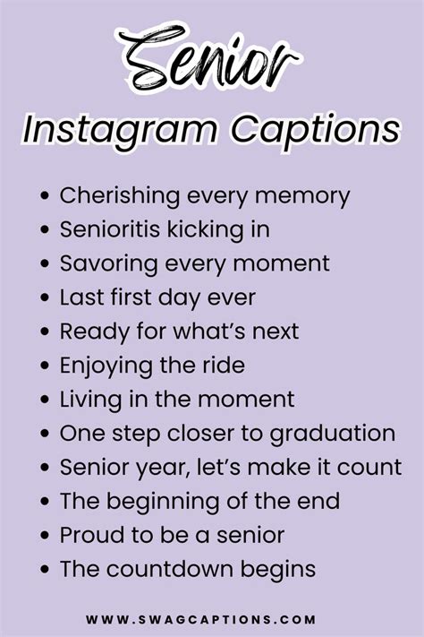 Senior Instagram Captions In 2024 Clever Captions For Instagram Best