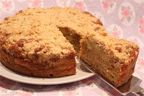 Gâteau aux pommes et crumble Eva Cuisine