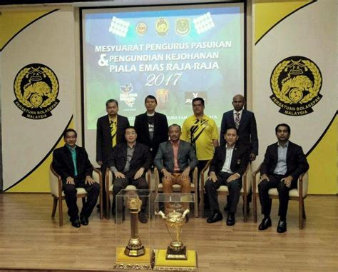 Mesyuarat Pengurus Pasukan Pengundian Kejohanan Piala Emas Raja Raja