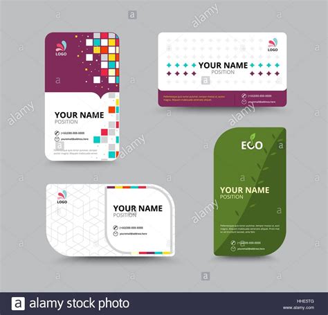 Contact Card Template