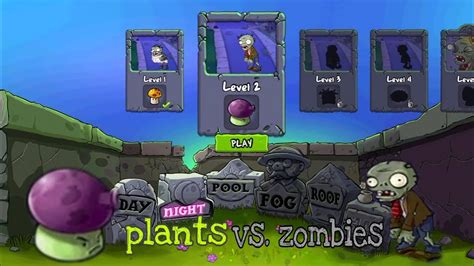 Plants Vs Zombies Free Adventure Night Level 2 Perang Tanaman Vs