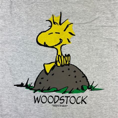 Vintage Woodstock Character Peanuts T Shirt Gem