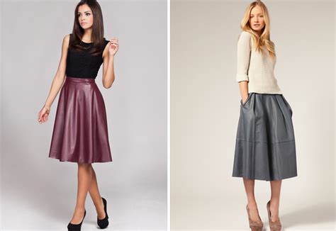 Юбка-клеш – солнце, красная, черная, кожаная, длинная, короткая, миди ...