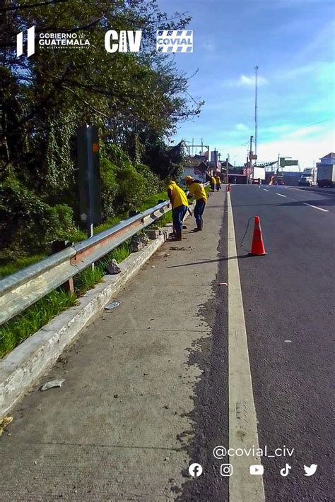 COVIAL On Twitter Realizamos El Mantenimiento General De La CA 01