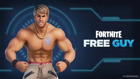 Fortnite Une Skin Du Ryan Reynolds Musclé De Free Guy Et Une Emote Gratuite Ajoutées Voici