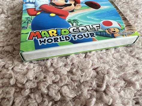 Mario Golf World Tour Nintendo 3ds Game Sealed Collectable Slipcase