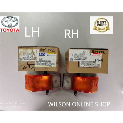 Depo Taiwan Toyota Hiace Dyna Lh Signal Lamp Lampu Signal Lh Kiri