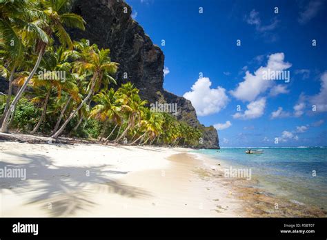 Dominican Republic Samana Peninsula Playa Fronton Stock Photo Alamy