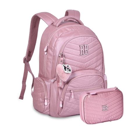 Kit Mochila Costas Infanto Juvenil Estojo Box Rebecca Bonbon Shopee