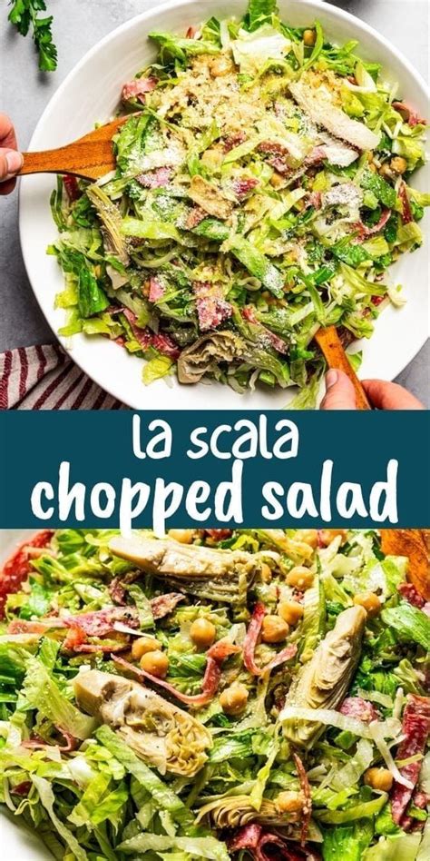 La Scala Chopped Salad Is An Iconic Dish Hailing From The Famed La