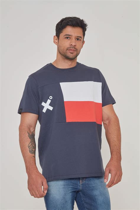 Camiseta TXC Brand 191287 Azul Marinho