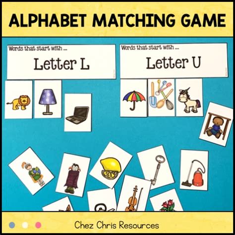 Jeu Dappariement Les Lettres De Lalphabet