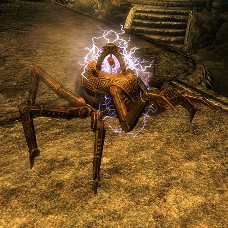 Lore Dwarven Spider The Unofficial Elder Scrolls Pages Uesp