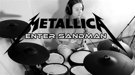 Metallica Enter Sandman Drum Cover Snippet Youtube