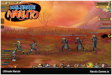 Ultimate Naruto Free MMORPG Game Review FreeMMOStation