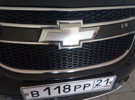 Эмблема шевроле (передняя и задняя) — Chevrolet Orlando (1G), 1,8 л ...