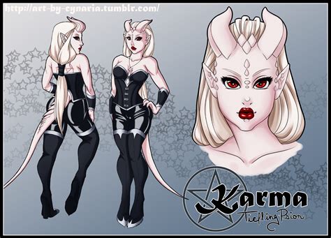 Karma Character Sheet By SynandCynaria Hentai Foundry