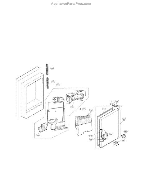 Parts for LG LFX28968ST/01: Ice Maker and Ice Bin Parts ...