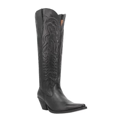 Dingo Womens Raisin Kane Stacked Heel Cowboy Boots JCPenney