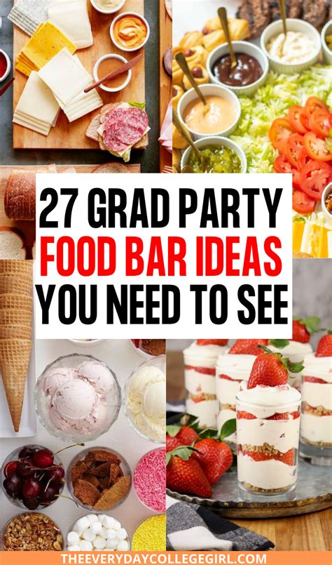 Party Food Bars Graduation Party Desserts Graduation Food Outdoor