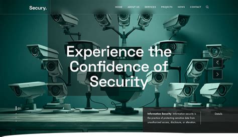 Secury Security And Cctv Wordpress Theme